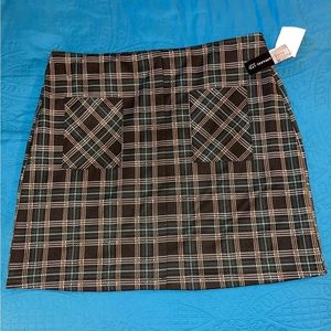Plaid SOHO skirt